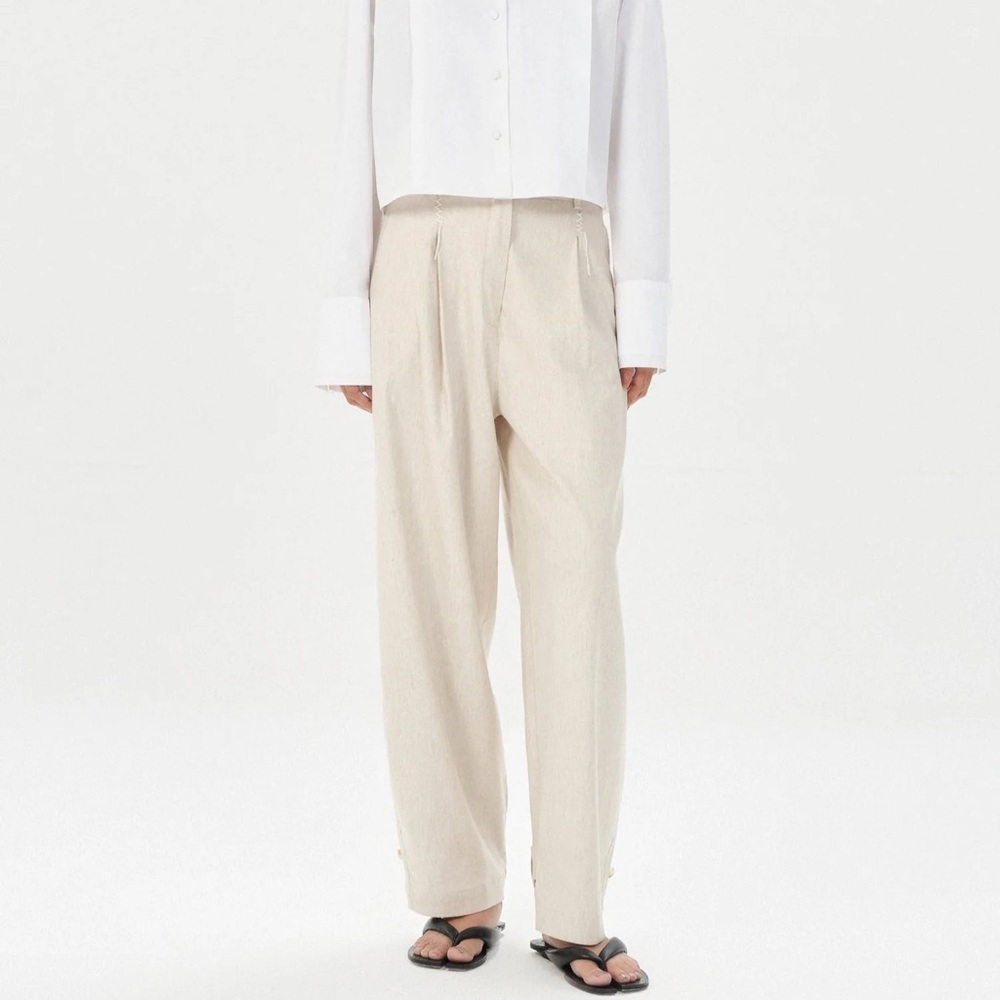 MARIA CHER Cream Pants